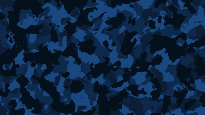 彩色美军和军用数字迷彩织物纹理背景。库存视频拷贝空间