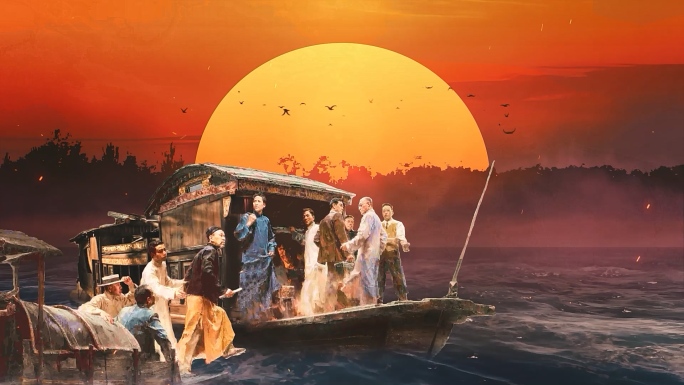 红船的方向 - 朗诵配乐