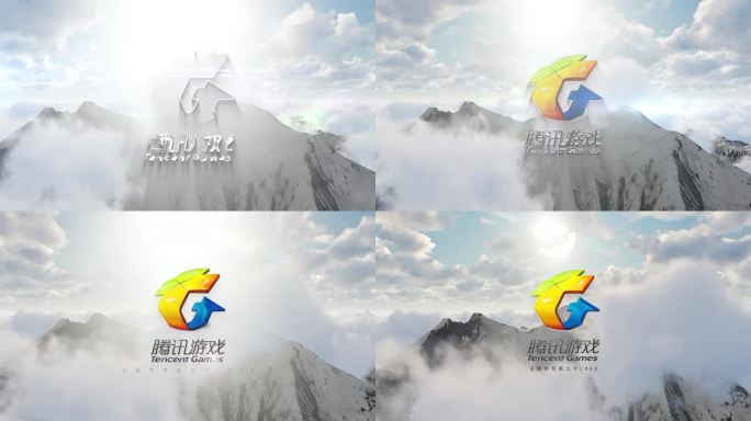 大气logo山峰（无插件）