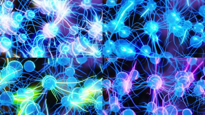 摘要神经网络背景脑神经触突光感受器
