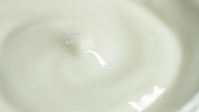 化妆霜特写白色乳状乳状物