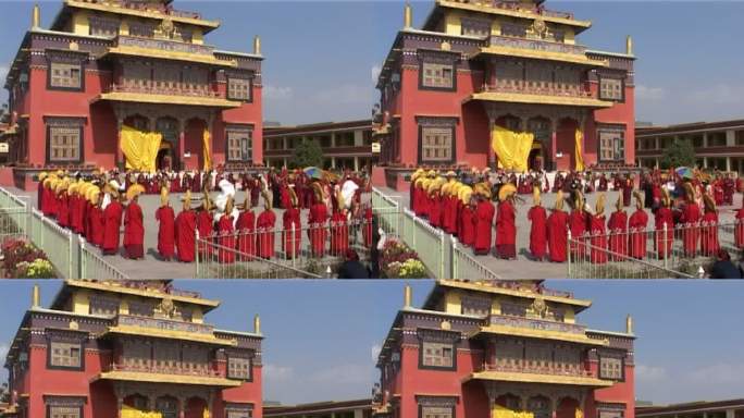 查姆舞西藏藏族舞蹈民族特色