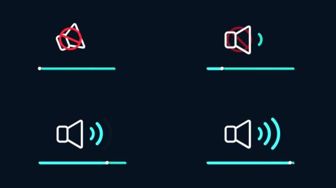 声音动画音频开关静音与声音控㓡