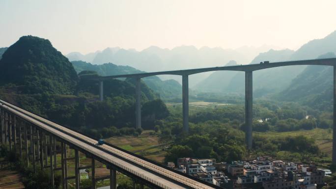 广东清远阳山杜步高架桥中国桥梁