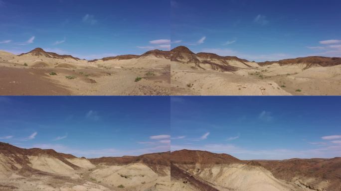 戈壁素材戈壁滩防沙治沙 环境治理抗旱