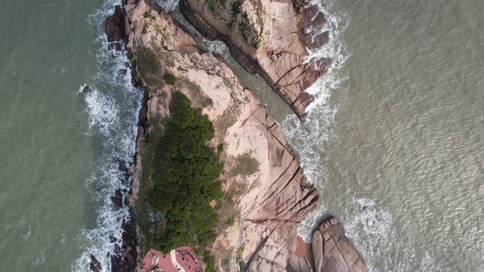 福建宁德霞浦下尾岛航拍