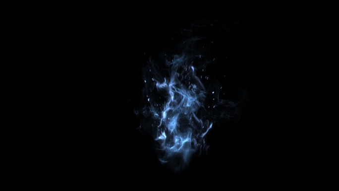 功法法术粒子烟雾特效飘散魔法特效