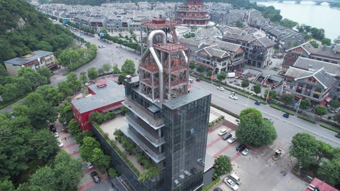柳州工业博物馆航拍