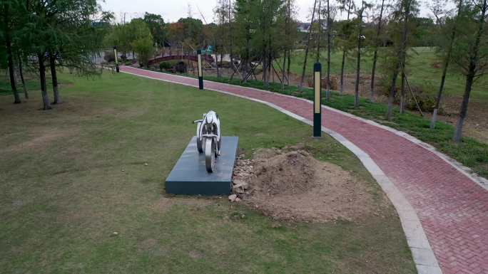 公园塑雕