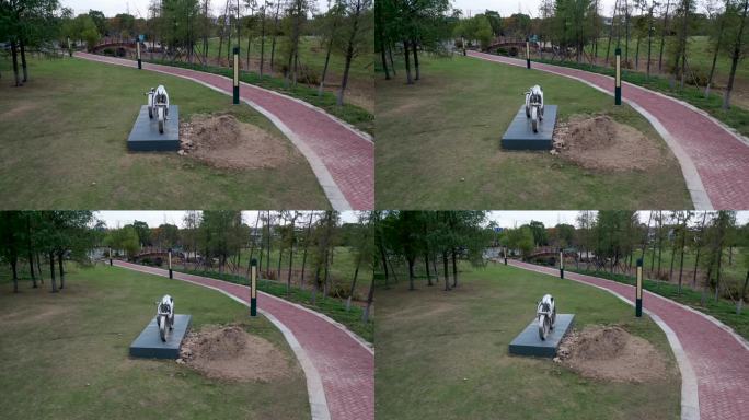 公园塑雕