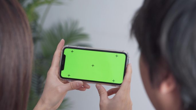 居家手机绿幕实拍