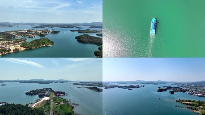 武汉木兰湖自然生态湖泊