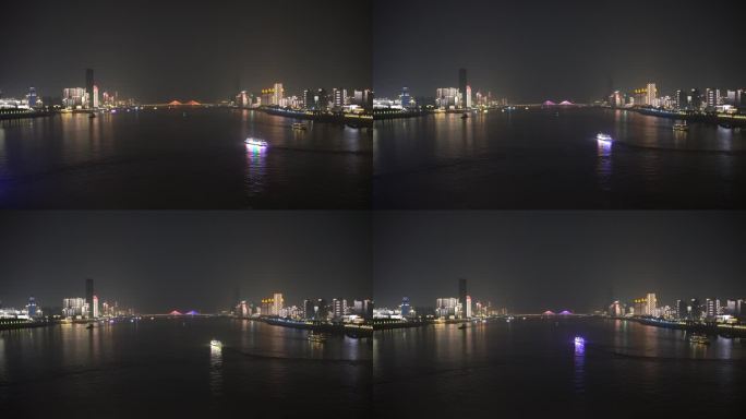 武汉江景夜景灯光秀