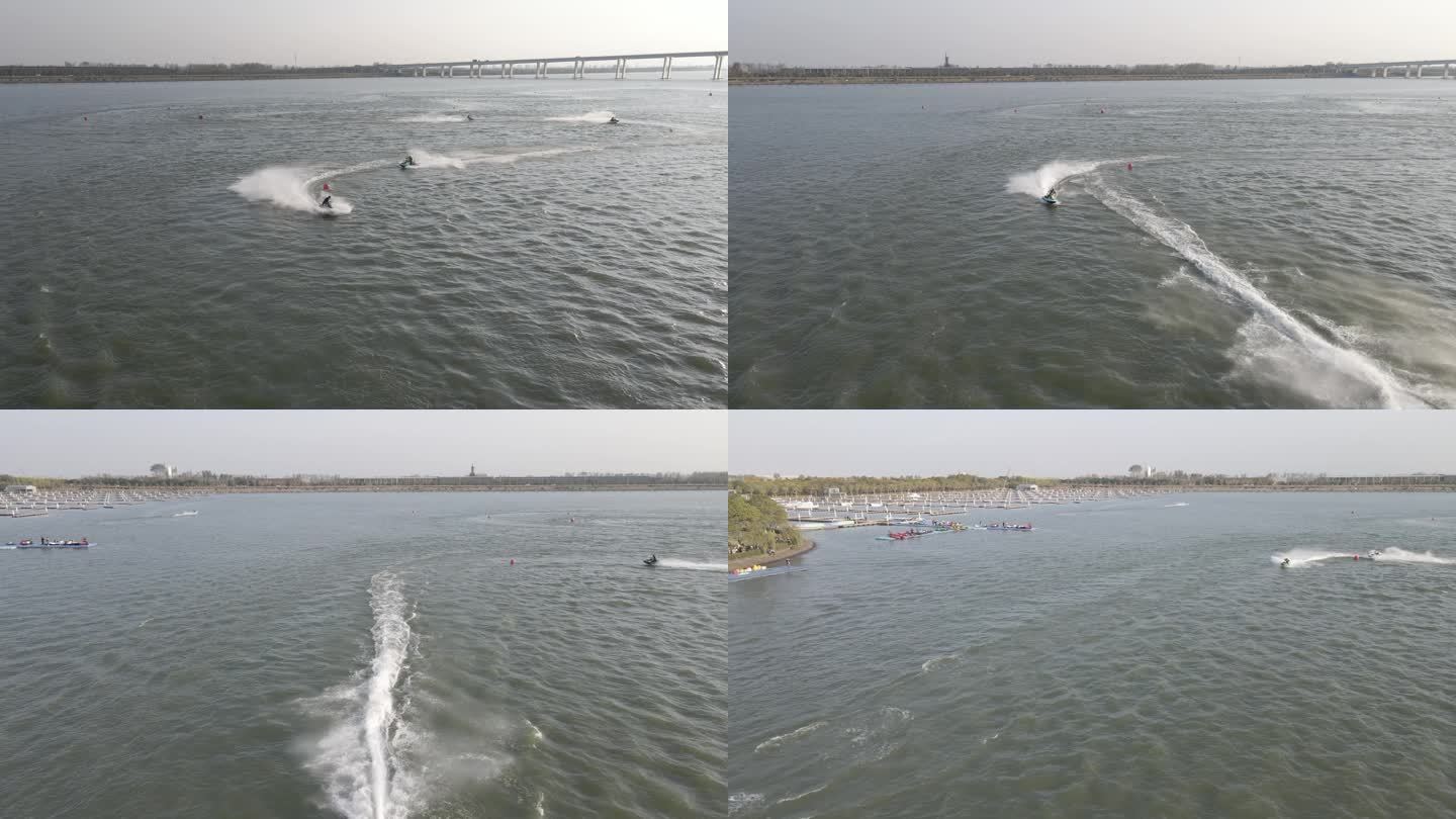 水上运动 摩托艇 极限运动 水上驾驶过弯