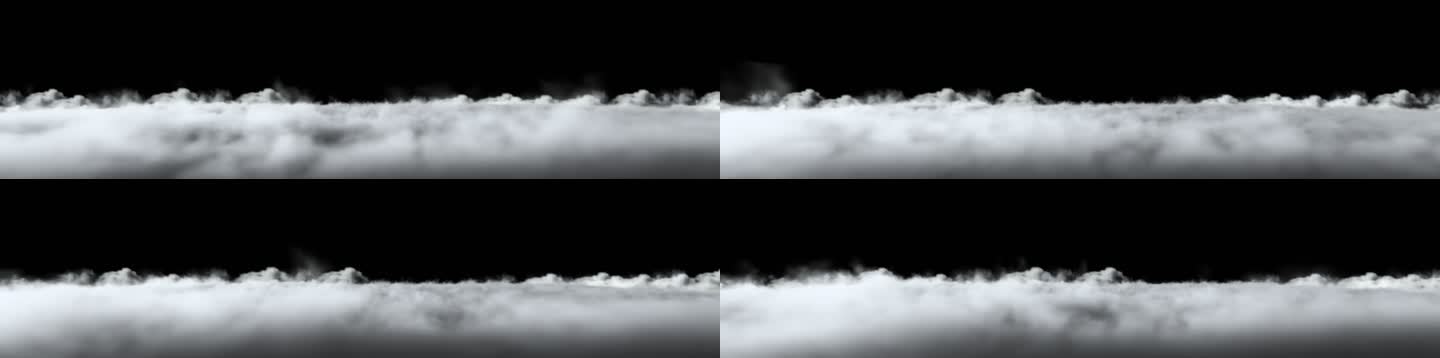 [透明通道]云雾，云海，符合物理