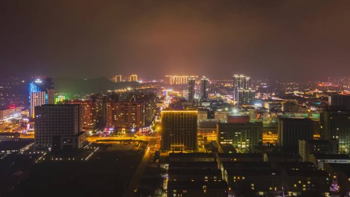 杜桥夜景延时 冰蓝调色