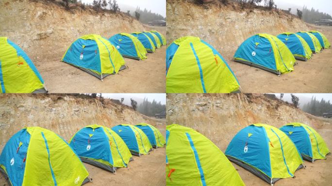 露营帐篷户外野营睡袋旅行住宿露宿扎营旅游