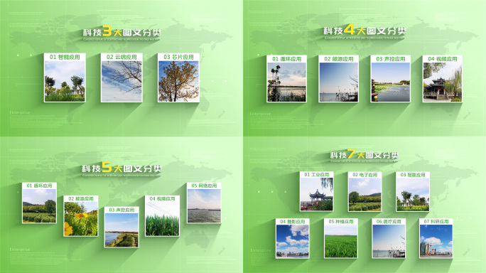 绿色环保图文分类