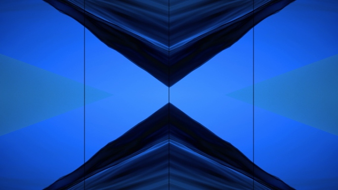 【4K时尚背景】蓝光晕影艺术抽象创意视觉