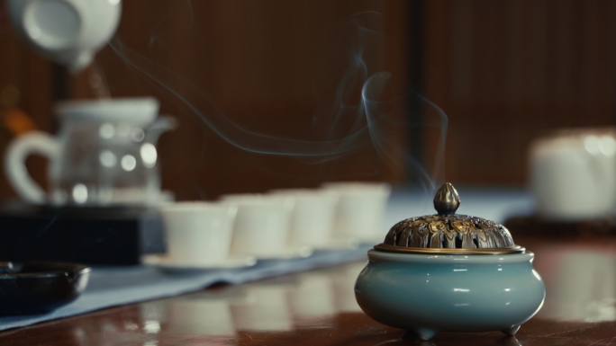 中国风品茶闻香