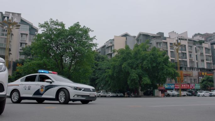 【4K阿莱】城市街道车流交通