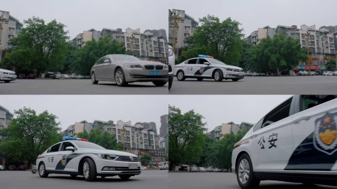 【4K阿莱】城市街道车流交通