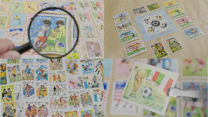 世界杯邮票足球邮票国外邮票各国邮票