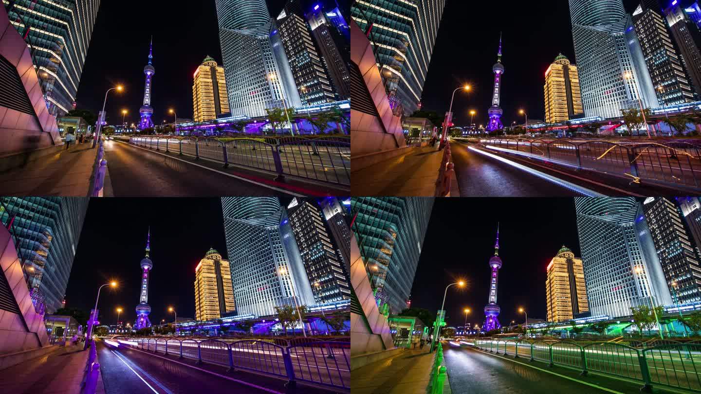 上海夜景延时摄影