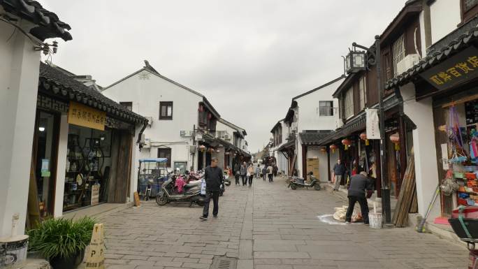 苏州七里山塘街人文建筑