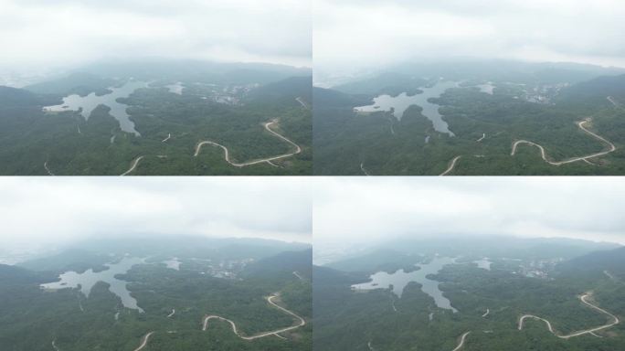 【正版素材】深圳三洲田水库和茶溪谷