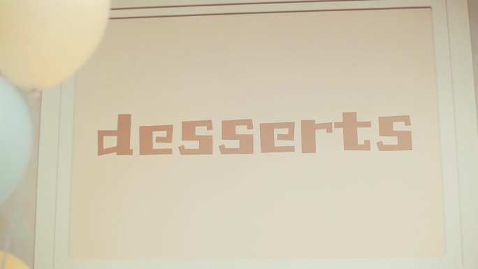 desserts 英文字