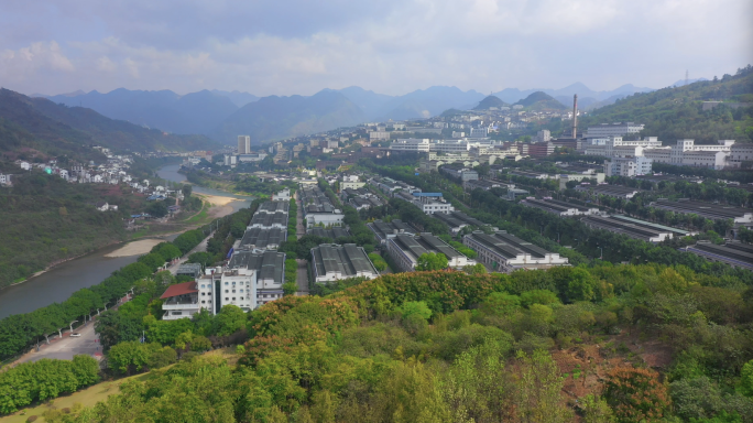 茅台镇全景茅台酒厂 4段