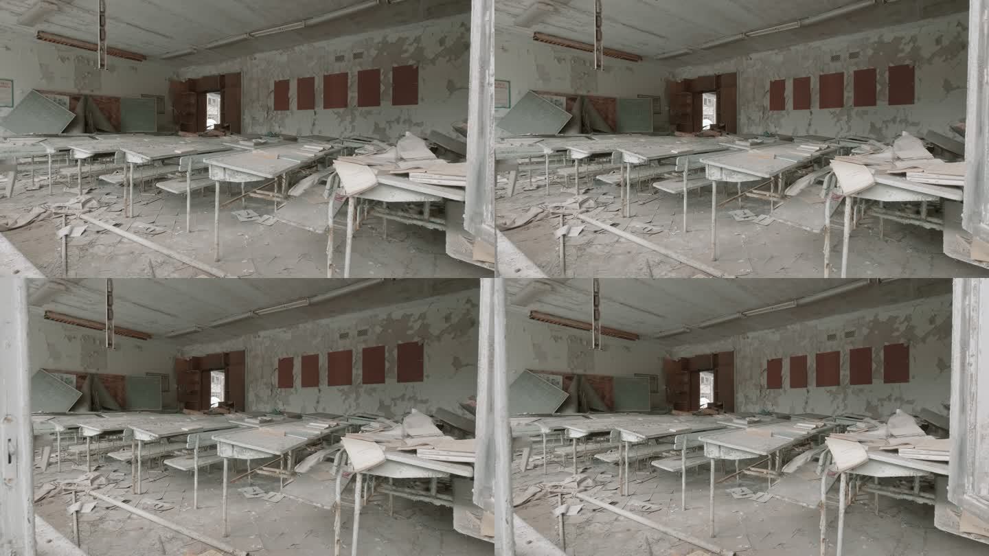 废弃的教室破烂