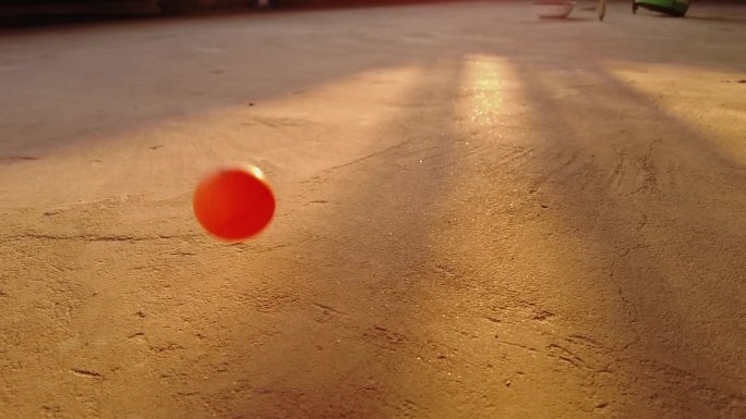 乒乓球 水泥地板