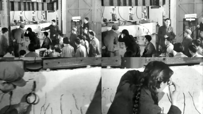 大学生实训课 60、70年代