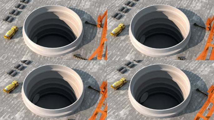 地下管道地铁施工地下管廊修建盾构机组装