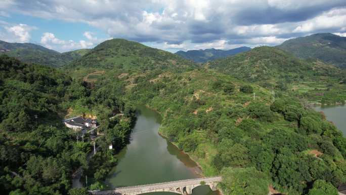 福建福安潭头镇航拍