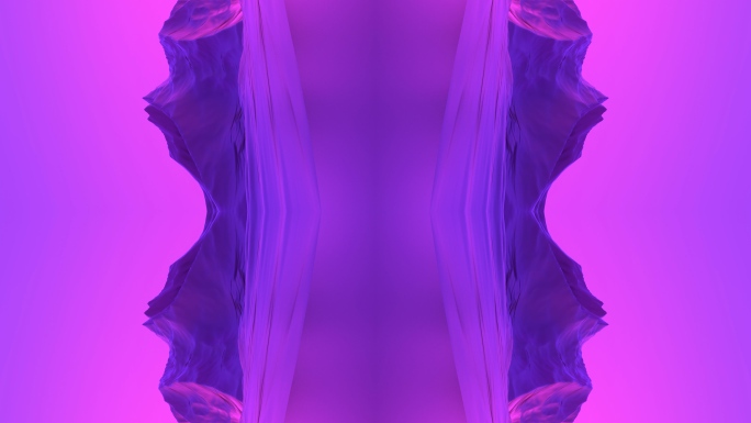 【4K时尚背景】蓝紫幻影艺术抽象流动空间