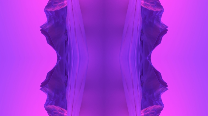 【4K时尚背景】蓝紫幻影艺术抽象流动空间