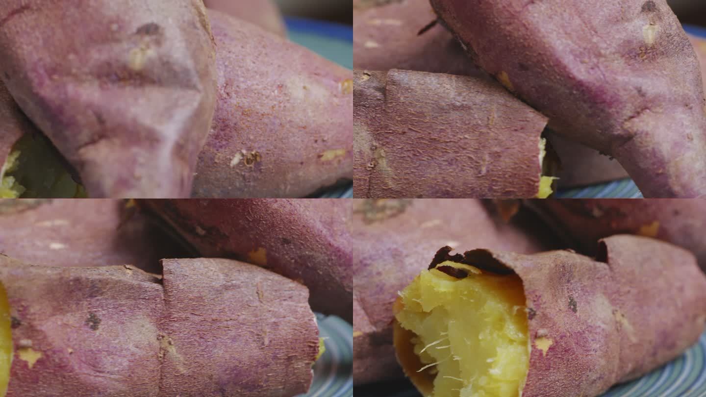 热烤红薯红薯静态展示红薯特写摄影红薯实物