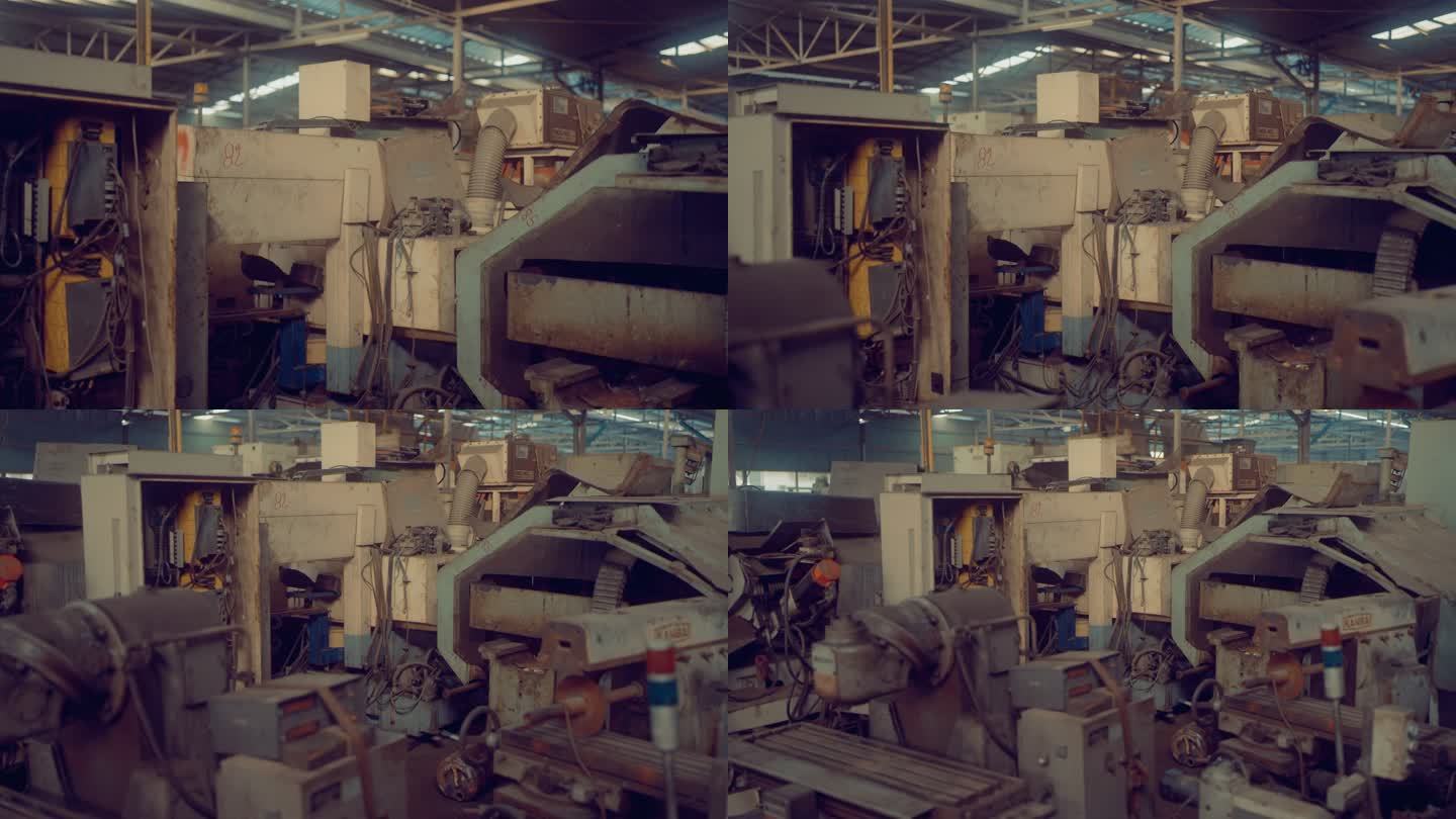 重金属去除破旧老化破旧工厂车间生产设备