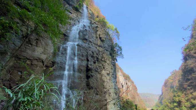 4K60帧瀑布高山流水