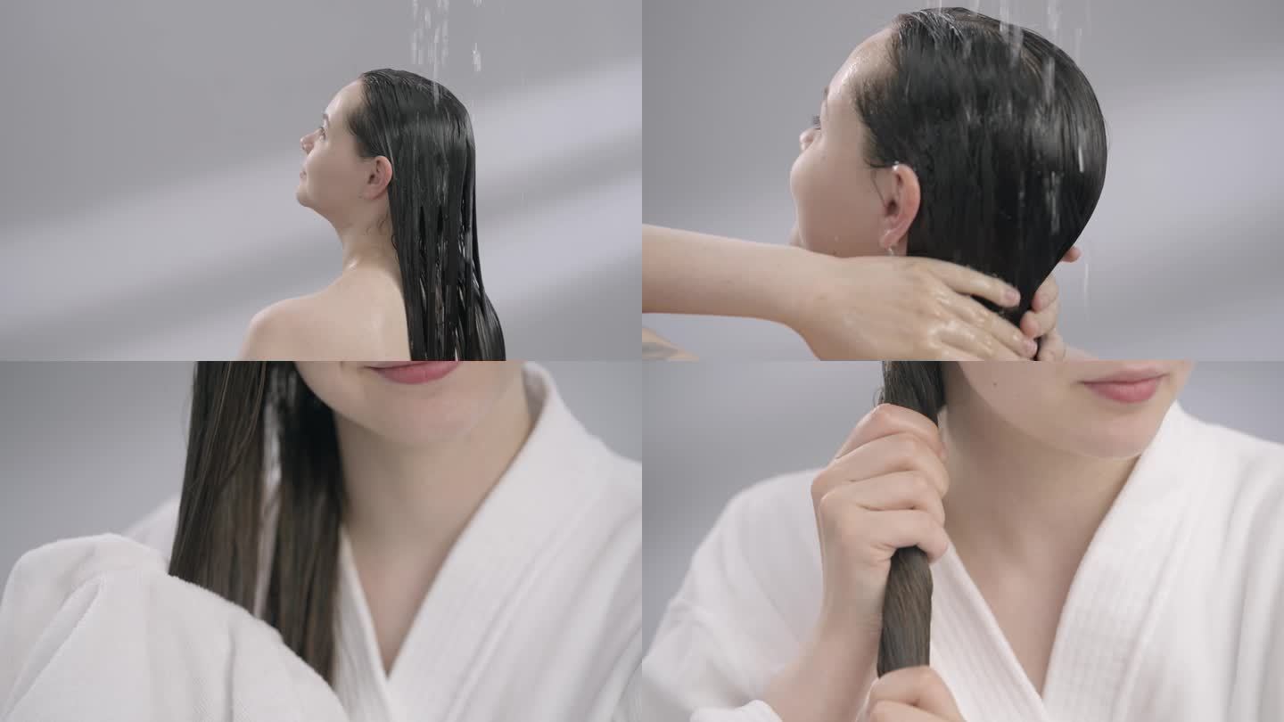 洗发水广告素材4k