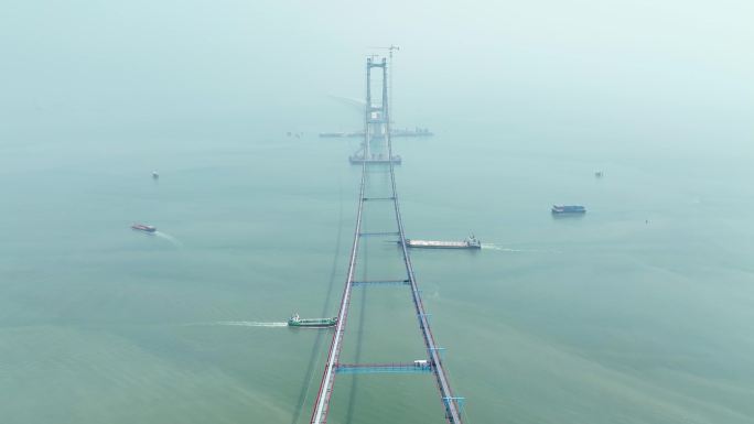 深中通道悬索桥主缆