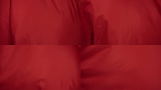 AE包装视频素材红绸红布飘过带透明通道