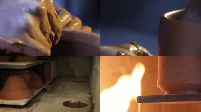 手艺人匠心陶瓷制作到烧制全过程