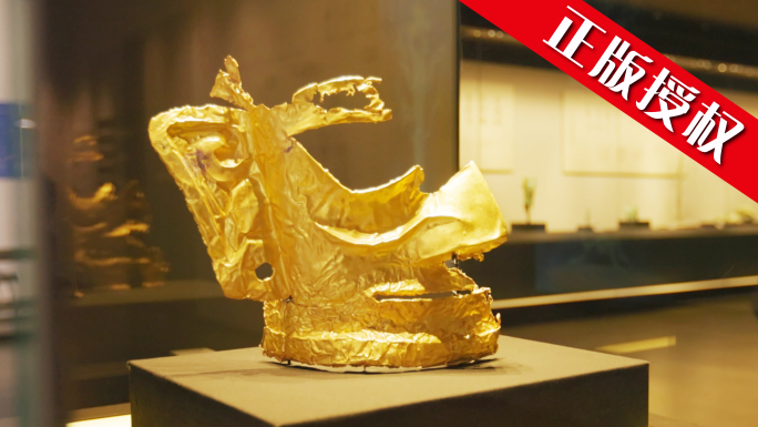三星堆青铜器博物馆考古文物面具神秘发掘