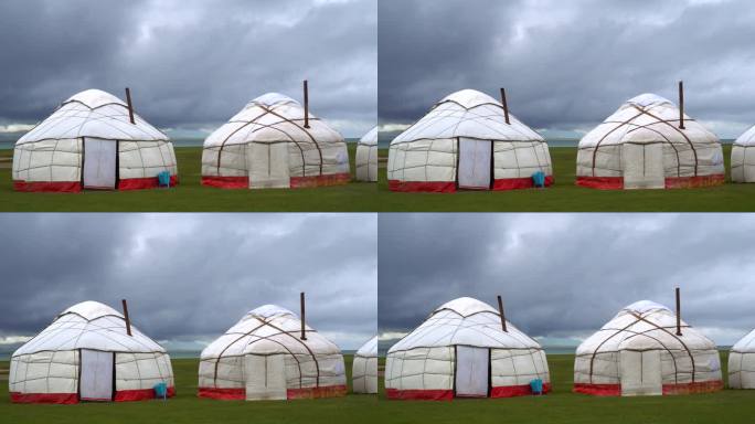 吉尔吉斯斯坦松科尔湖的游牧帐篷被称为蒙古包