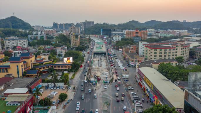 施工的道路