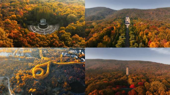 南京中山陵秋景